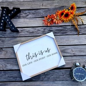 This Is Us Wall Decor